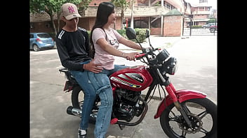 I WAS Instructing MY NEIGHBOR DEK Surroundings HOW TO Ride A MOTORCYCLE, BUT THE Super-naughty Lady SAT ON MY Legs AND IT Sexually aroused ME HOW Mouth-watering